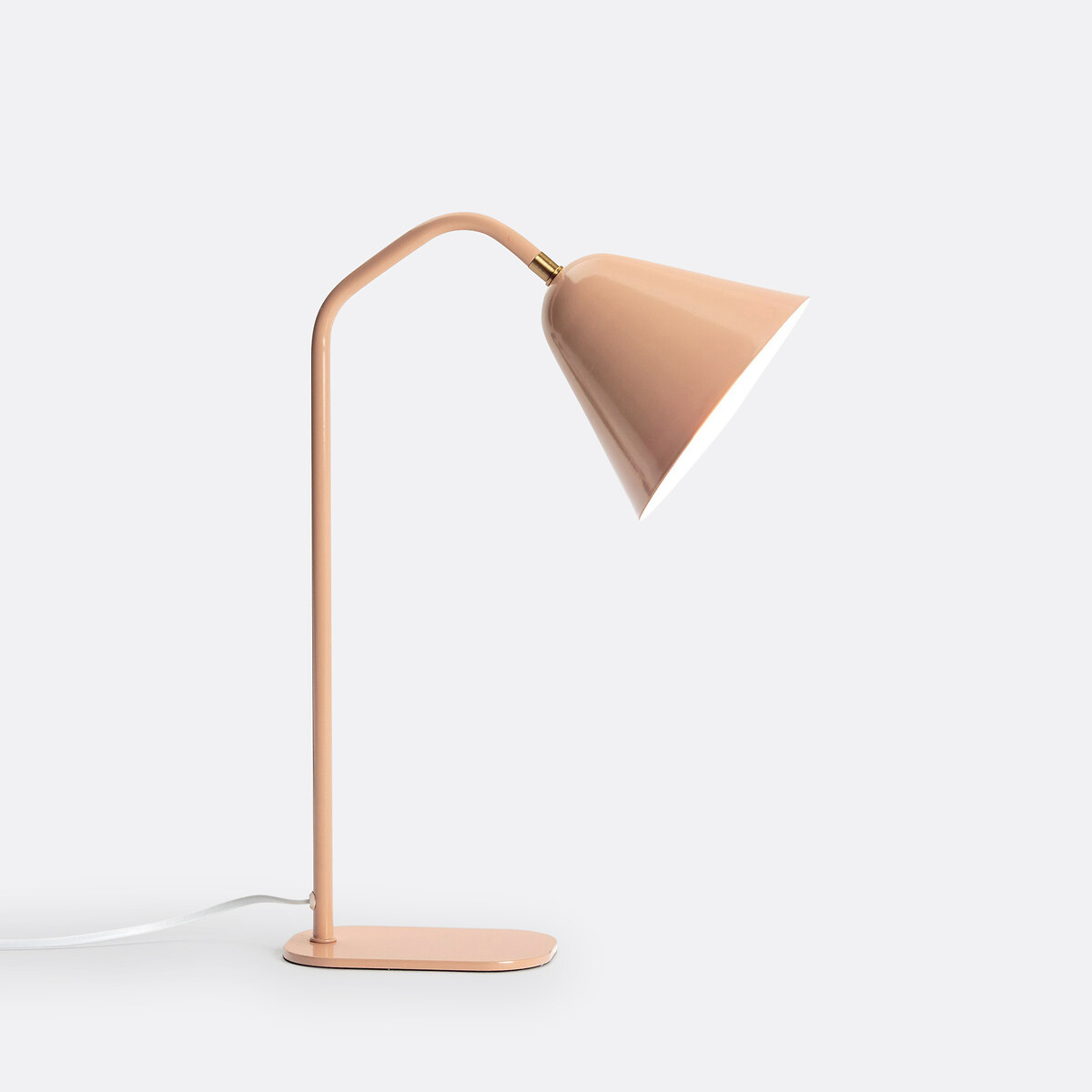 LA REDOUTE INTERIEURS<br>Candeeiro de mesa em ferro, Copita