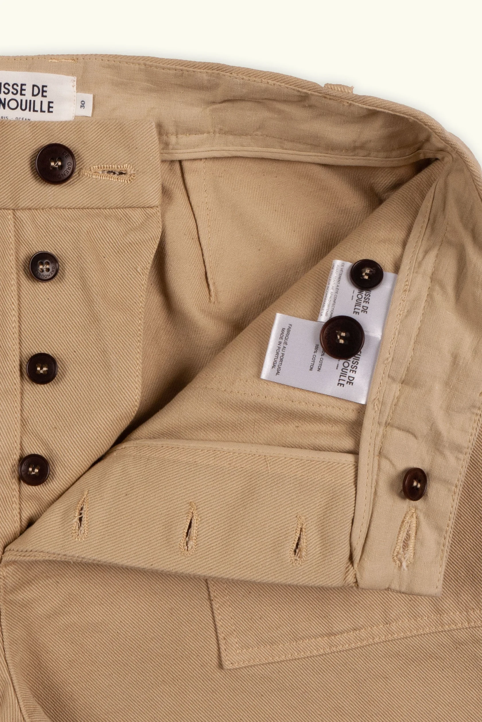 Fatigue pant | Marron
