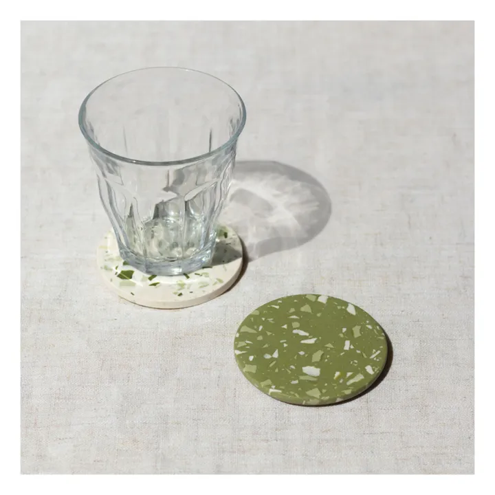 La Petite Épicerie DIY Mes Dessous de Verre en jesmonite | Vert