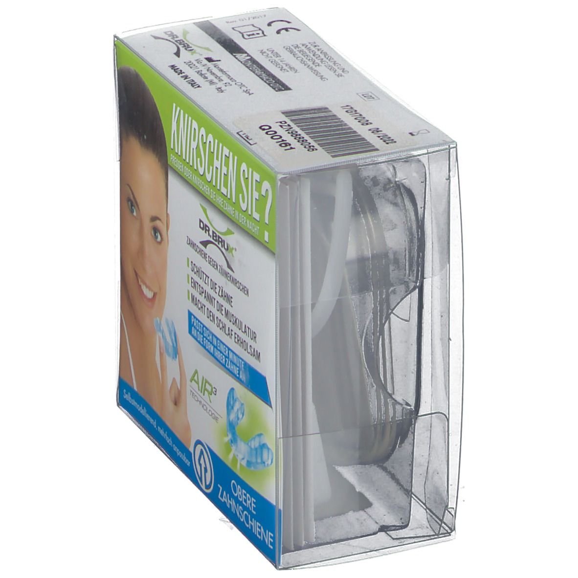 DR. BRUX® Knierschschiene transparent