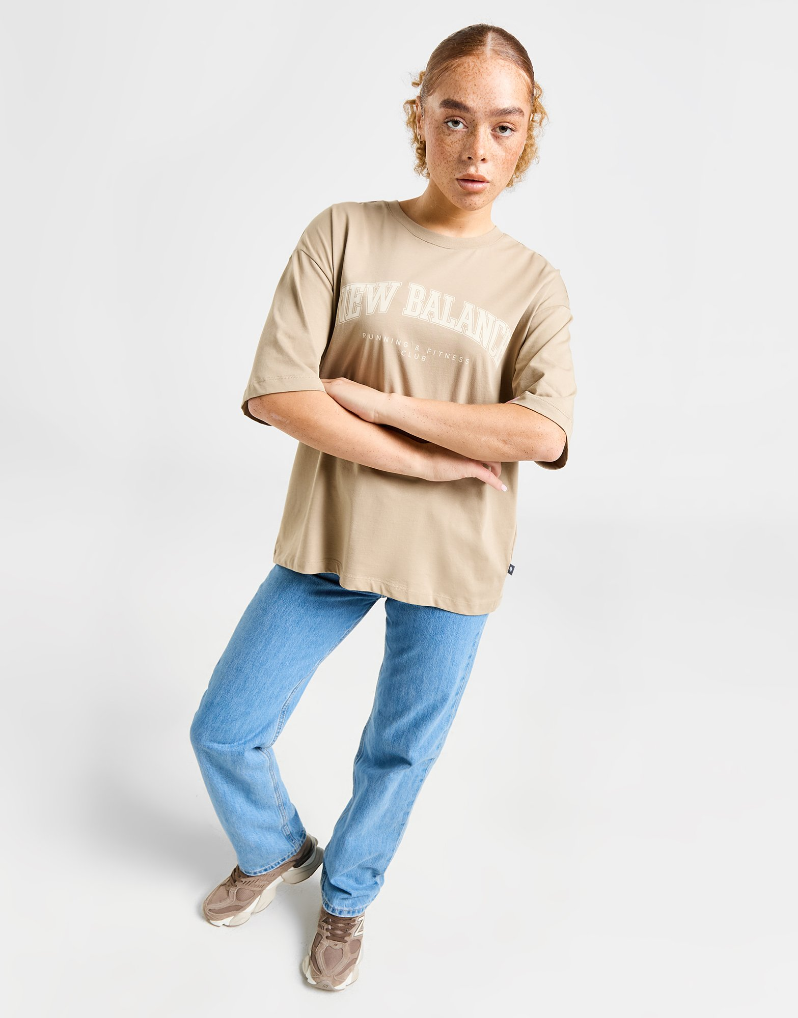 New Balance T-shirt Logo Femme