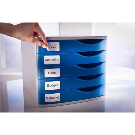 Avery Zweckform AS0722540 Rollenetiketten Etiketten ablösbar 32 x 57 mm, 1 Rolle/1.000 Etiketten, weiß