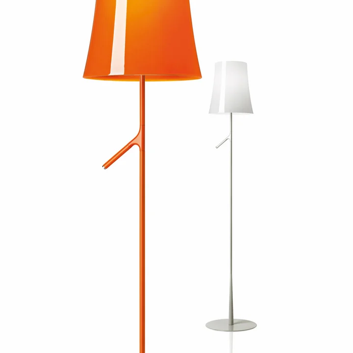 Foscarini - Birdie Stehleuchte ohne Touch-Dimmer, weiss