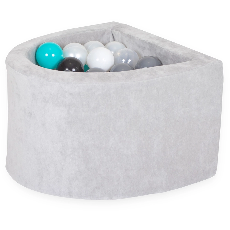 knorr toys® Spielblöcke soft - Grey grau
