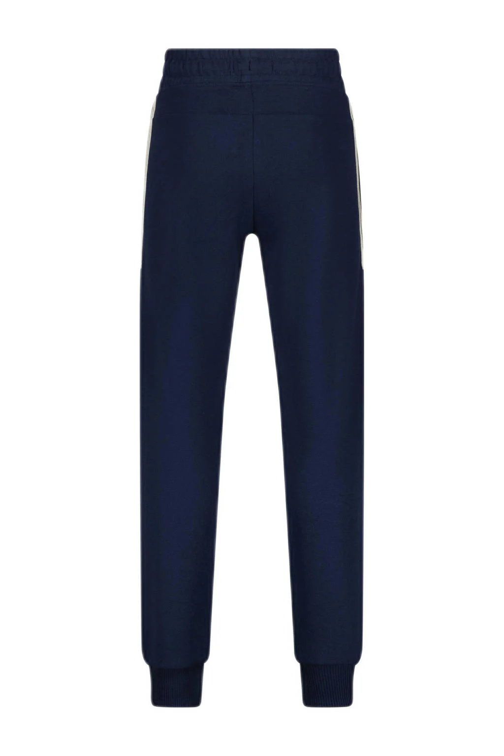 Vingino skinny joggingbroek Slock met tekst donkerblauw