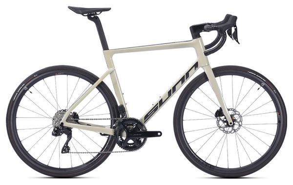 Vélo de Route Sunn Asphalt S1 Shimano 105 Di2 12V 700 mm Beige