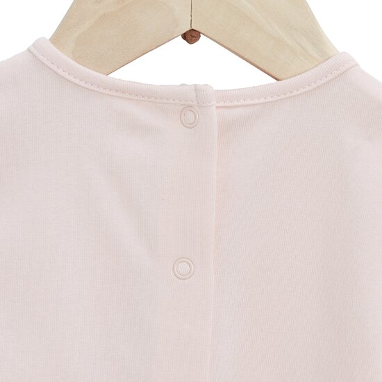 Mon Petit Nuage Tee-shirt manches courtes   Rose fog        de               P'tit bisou