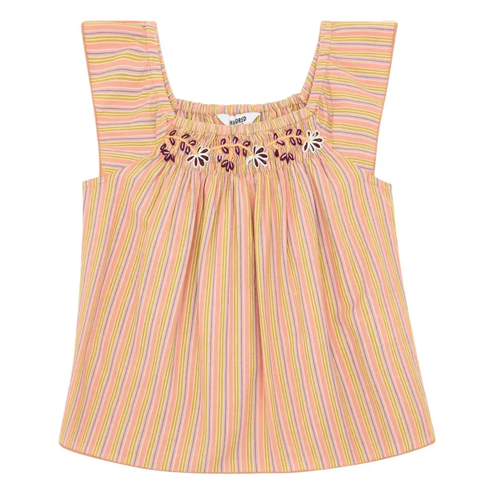 Hundred Pieces Top smockée