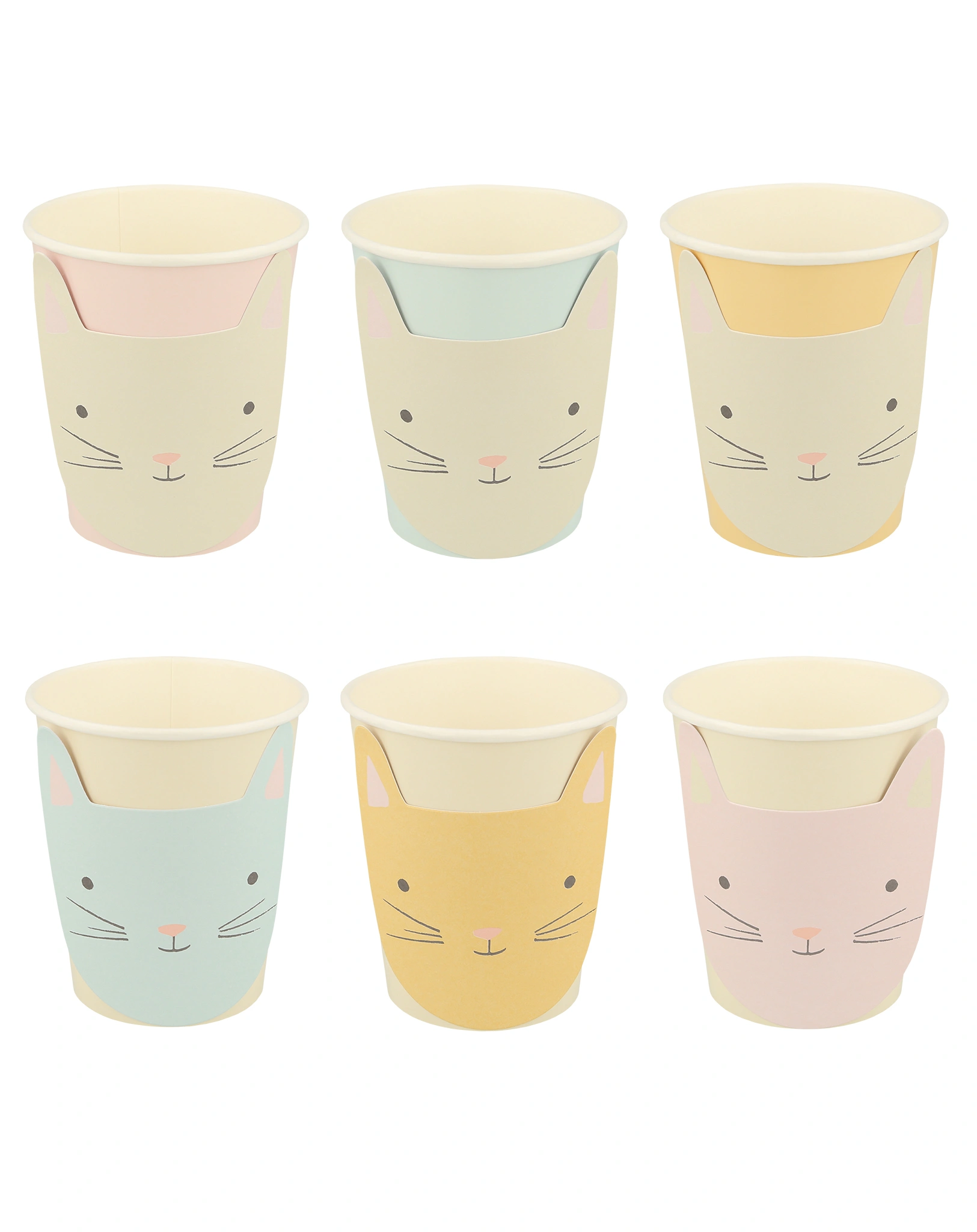 Pappbecher CUTE KITTEN (260ml) 8er-Set