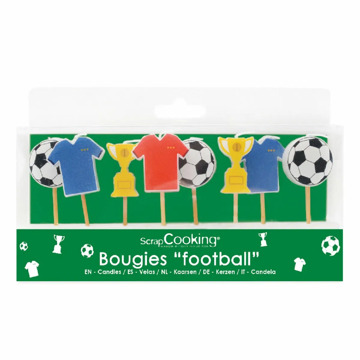 ScrapCooking Bougies Football