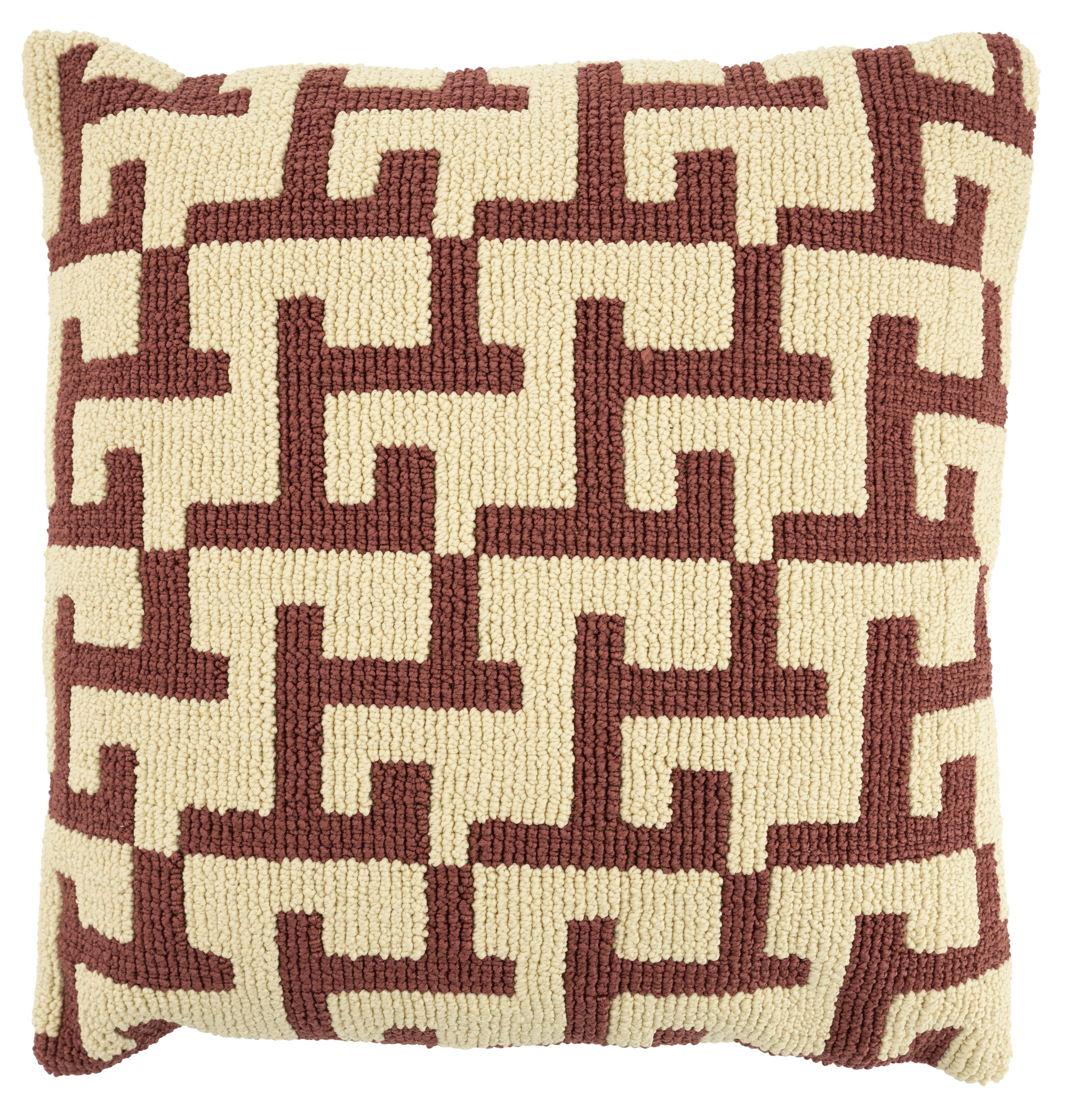 Sierkussen 250103 burgundy Ziggy B50 x D50 cm