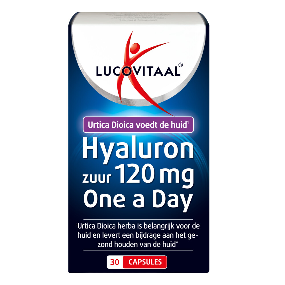 Lucovitaal Hyaluronzuur 120mg One A Day30 capsules