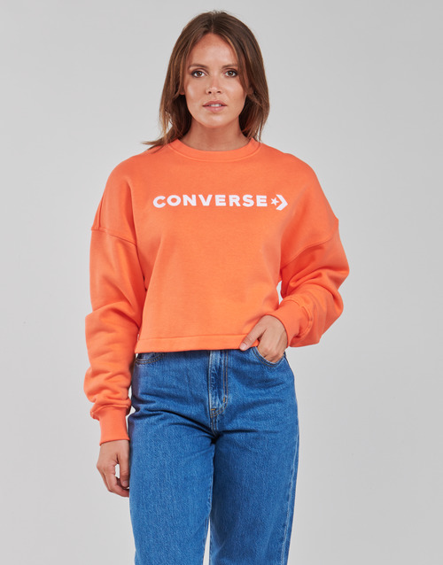 Converse - EMBROIDERED WORDMARK CREW - Orange