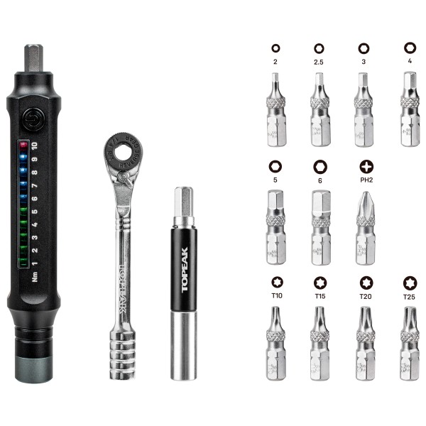 Topeak - E-TorqBar - Kit d'outils
