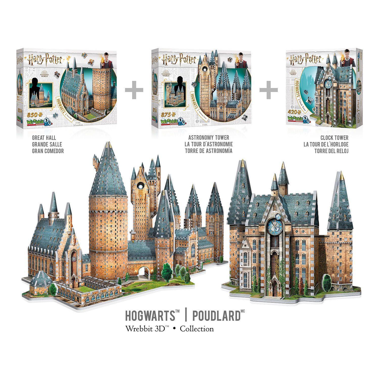Wrebbit Puzzle 3D - Harry Potter Hogwarts Clock Tower (Puzzle)