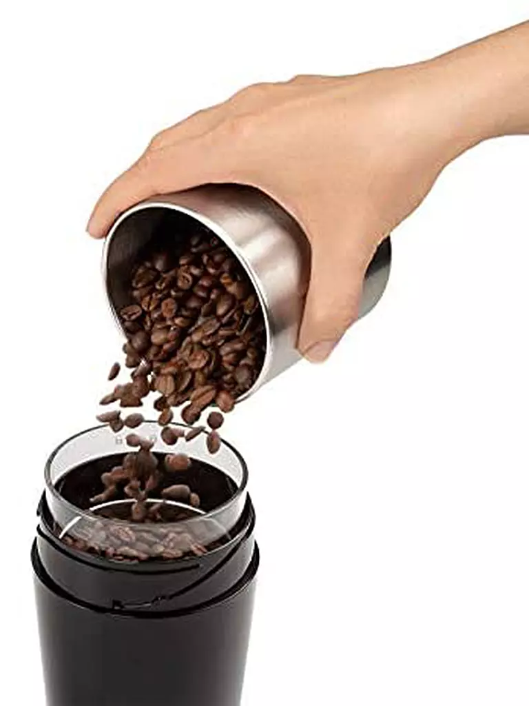 DELONGHI Elektrische Kaffeemühle KG200 Schwarz schwarz