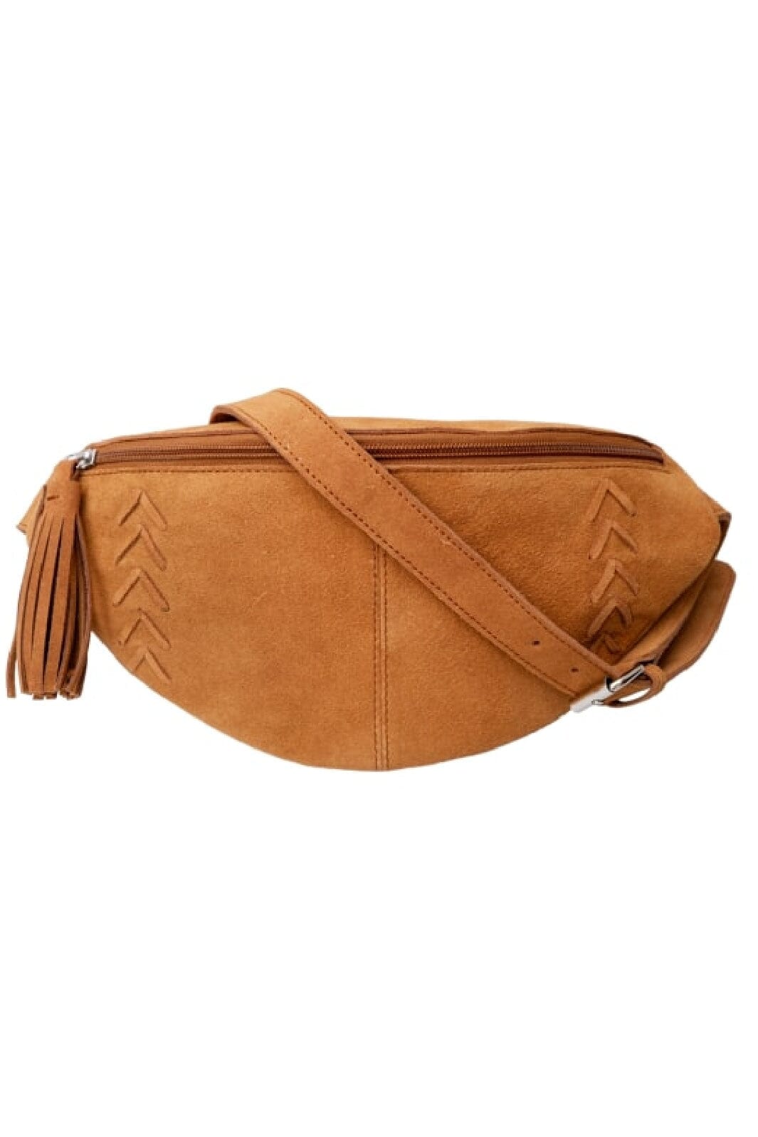 Black Colour Bcedith Suede Bumbag