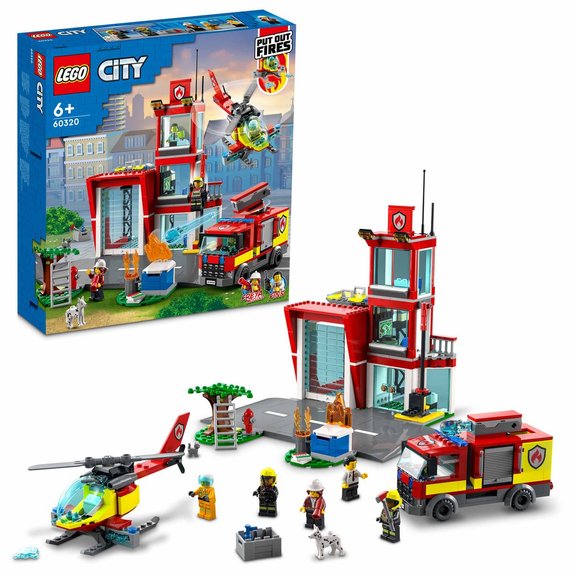 La caserne des pompiers LEGO City 60320