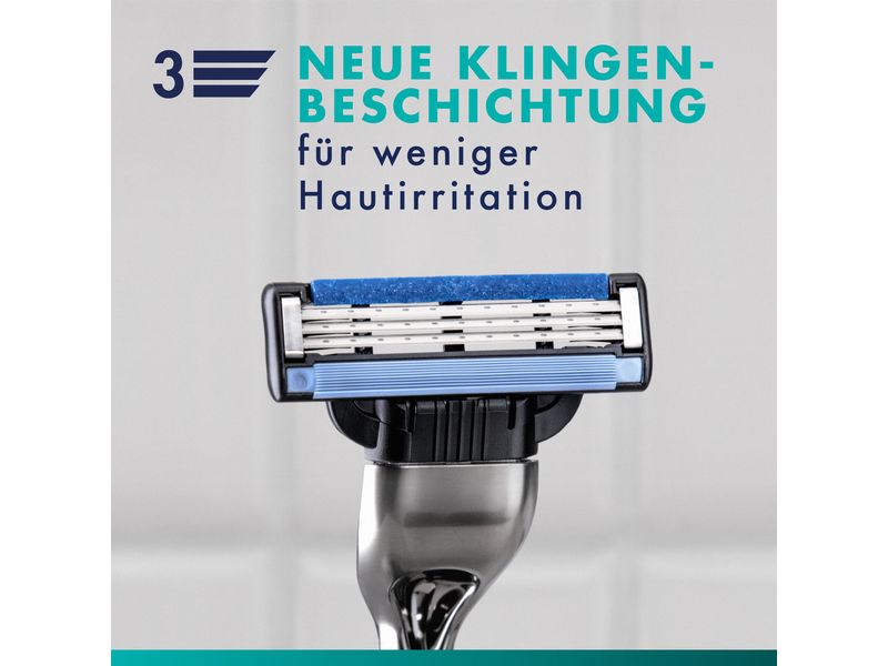 Gillette Herrenrasierer Gillette Mach3 Basis 12er   Handstü Rasierer für Männer mit Gleitstreifen für ein sanftes Gleiten und neuer Klingenbeschichtung