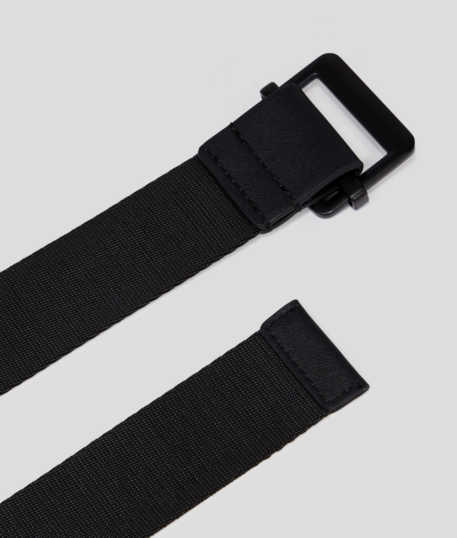 CEINTURE EN TOILE - Noir