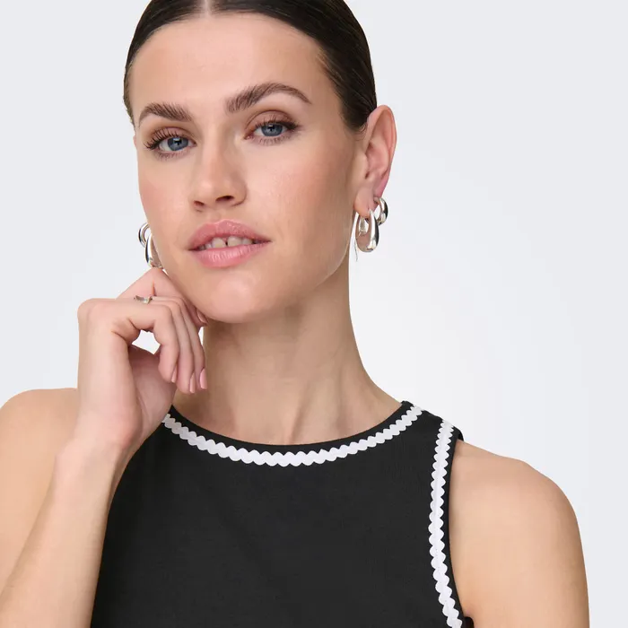 JDY Erin Sleeveless Contrast Tanktop Dames