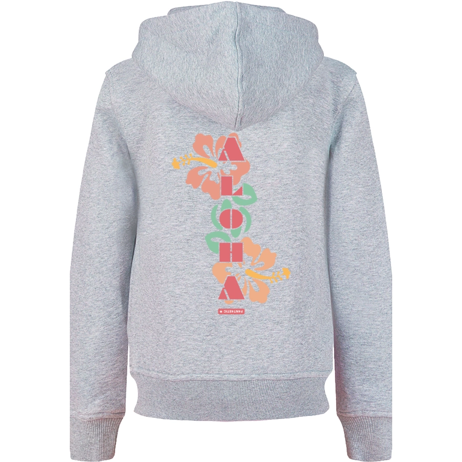 F4NT4STIC Hoodie Aloha heather grey