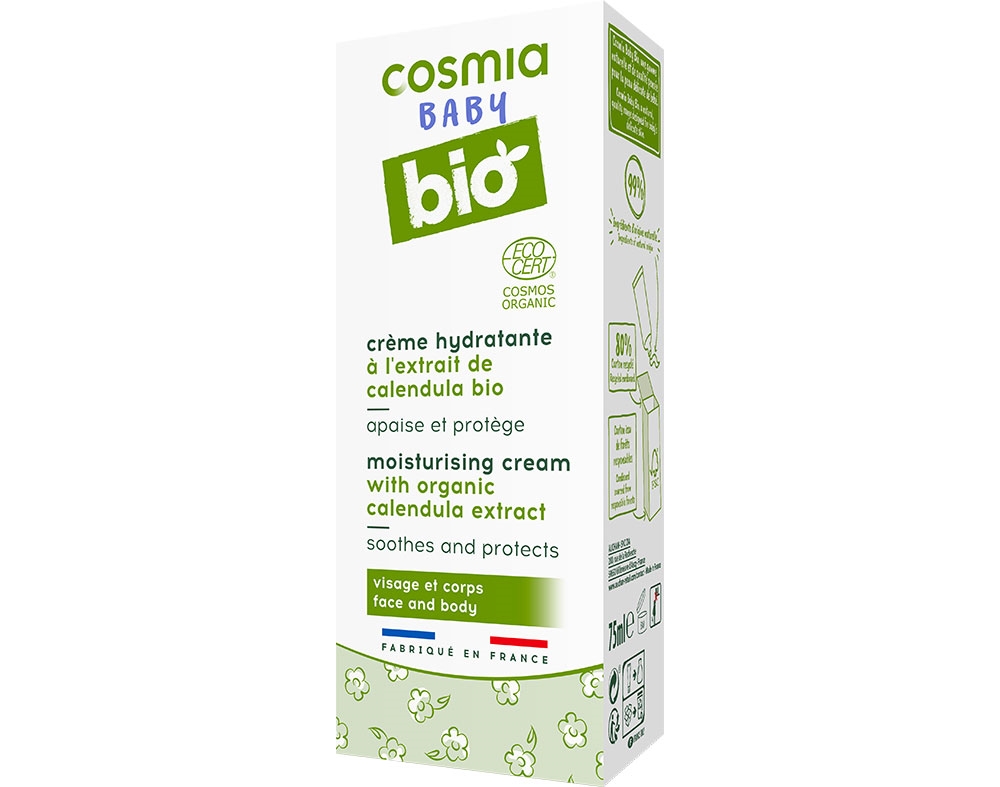CREME COSMIA BABY BIO HIDRATANTE CALÊNDULA 75ML
