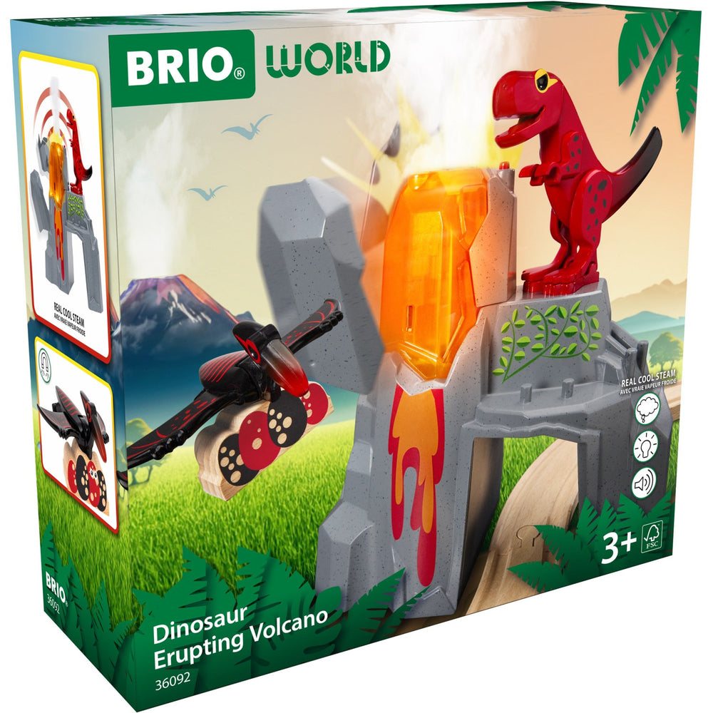 Køb BRIO® 36092 Aktiv Vulkan Med Dinosaurer