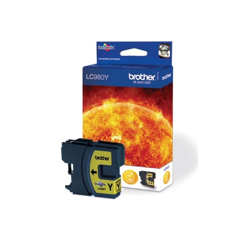 Brother LC-980Y Tintenpatrone, gelb