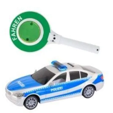 Speed Zone City Polizeiauto mit Kelle, 1 Stück, 2-fach sortiert