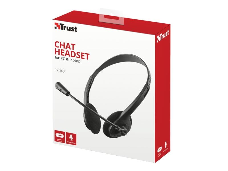 Trust Headset Primo Leichtes Stereo-Headset
