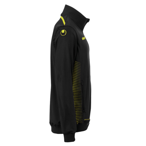 Jaqueta esportiva Score Track Jacket, preta/amarela fluorescente, Uhlsport