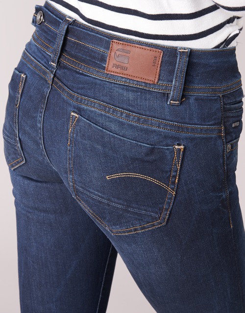 G-Star Raw - MIDGE SADDLE MID STRAIGHT - Denim