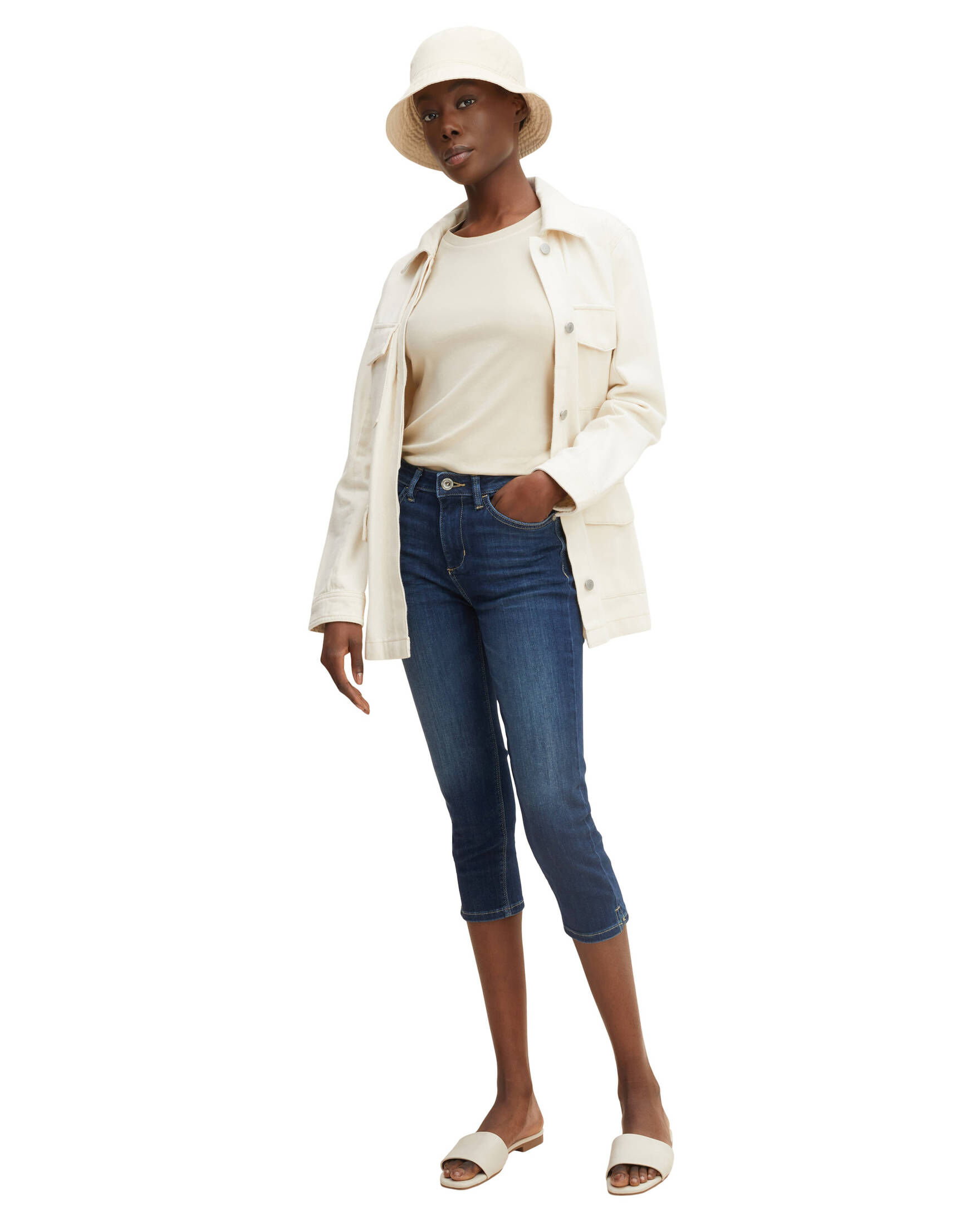Tom Tailor| Damen Caprijeans KATE
