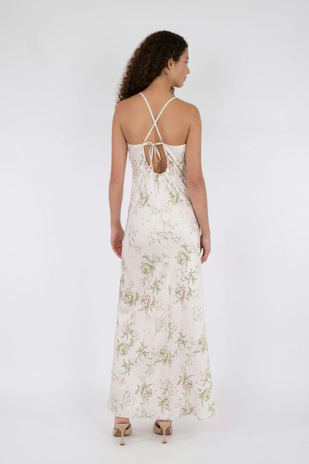 Neo Noir Clia Flower Field Dress