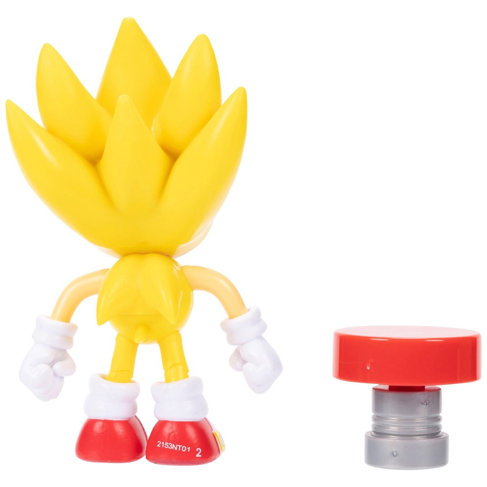 Klassische Sonic the Hedgehog 10 cm Figur mit Federzubehör