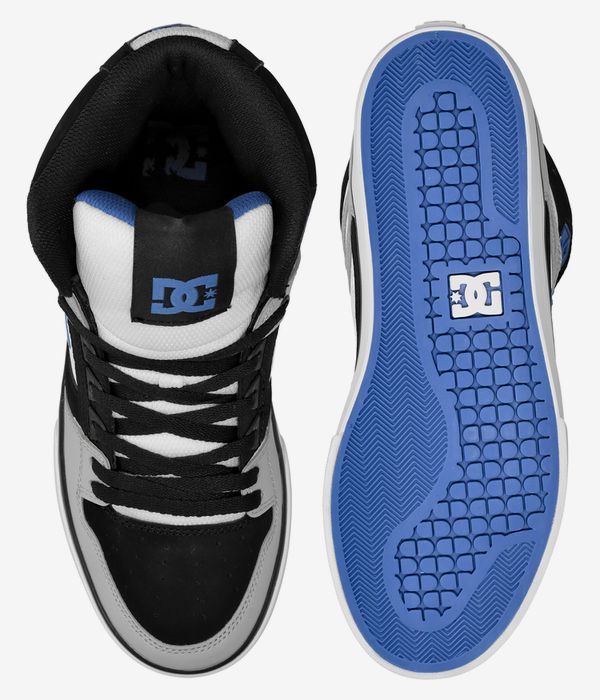 DC Pure High Top WC Schuh (black white blue)
