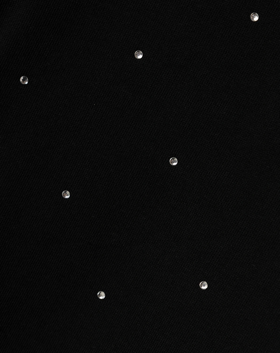 Sweatshirt NKF RHINESTONES in schwarz