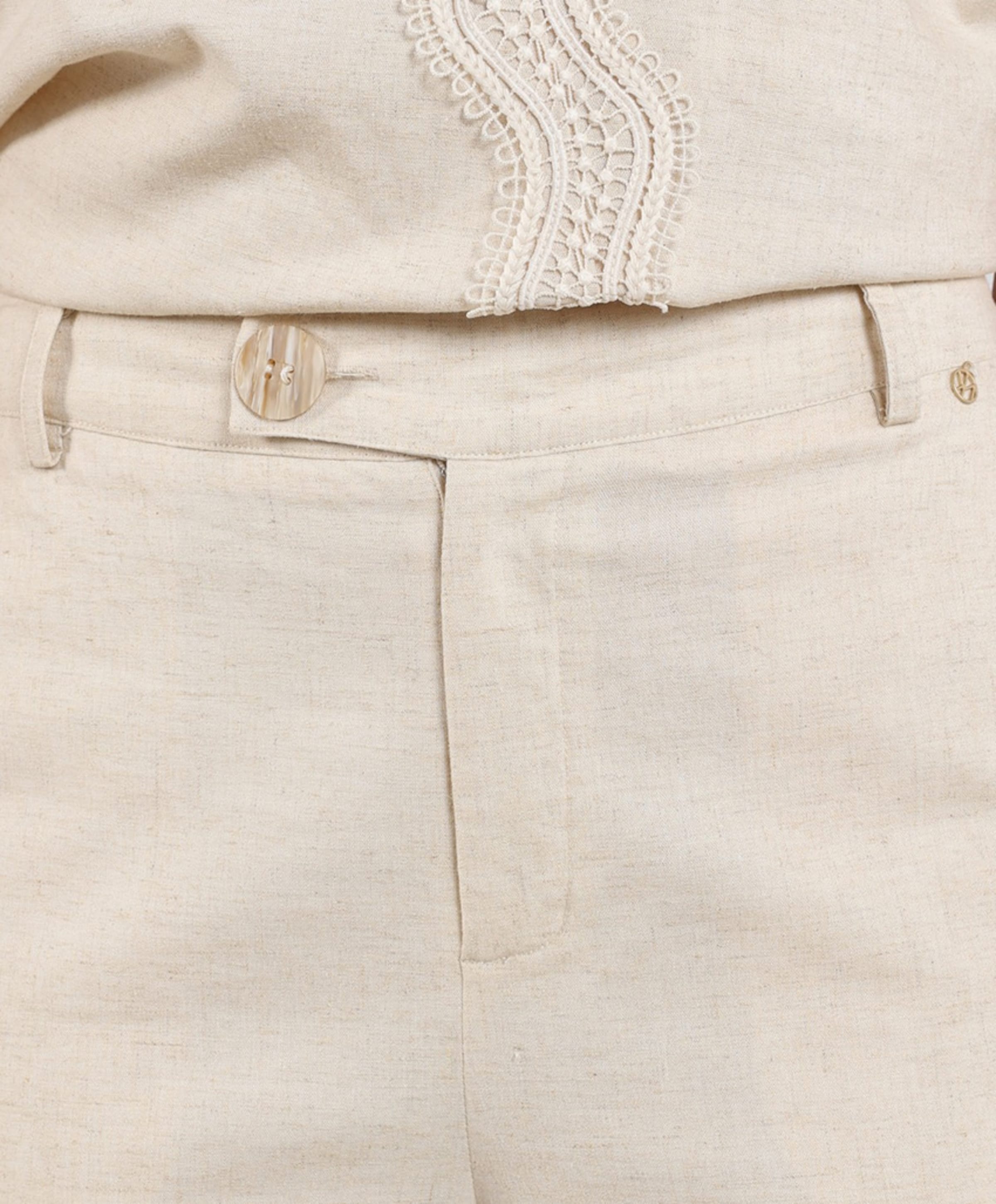 Nukus Eline dames broek beige