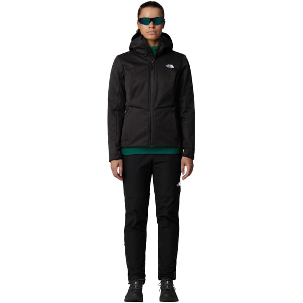 Softshell randonnée THE NORTH FACE W QUEST HIGHLOFT SOFT SHELL JACKET TNF BLACK HTHR