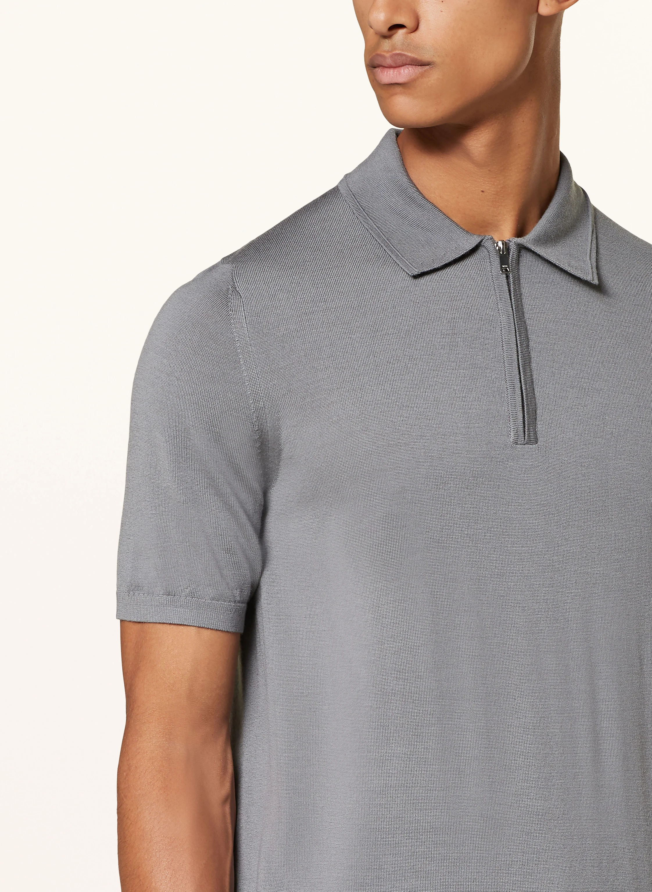 REISS Strick-Poloshirt MAXWELL