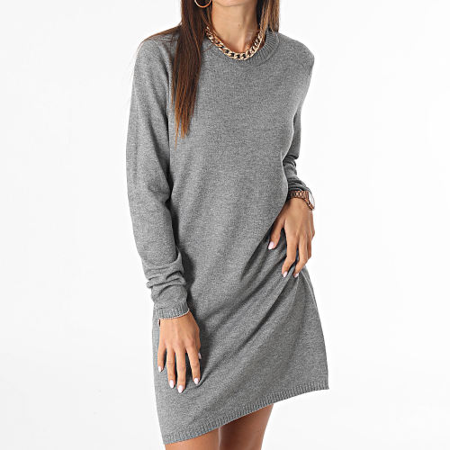 Robe Pull Femme Prime Gris Chiné
