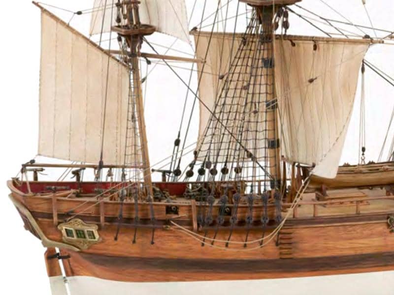 Billing Boats Bausatz Segelschiff HMS Bounty, 780 mm 1:50 Detailgetreuer Segelschiff Modellbausatz