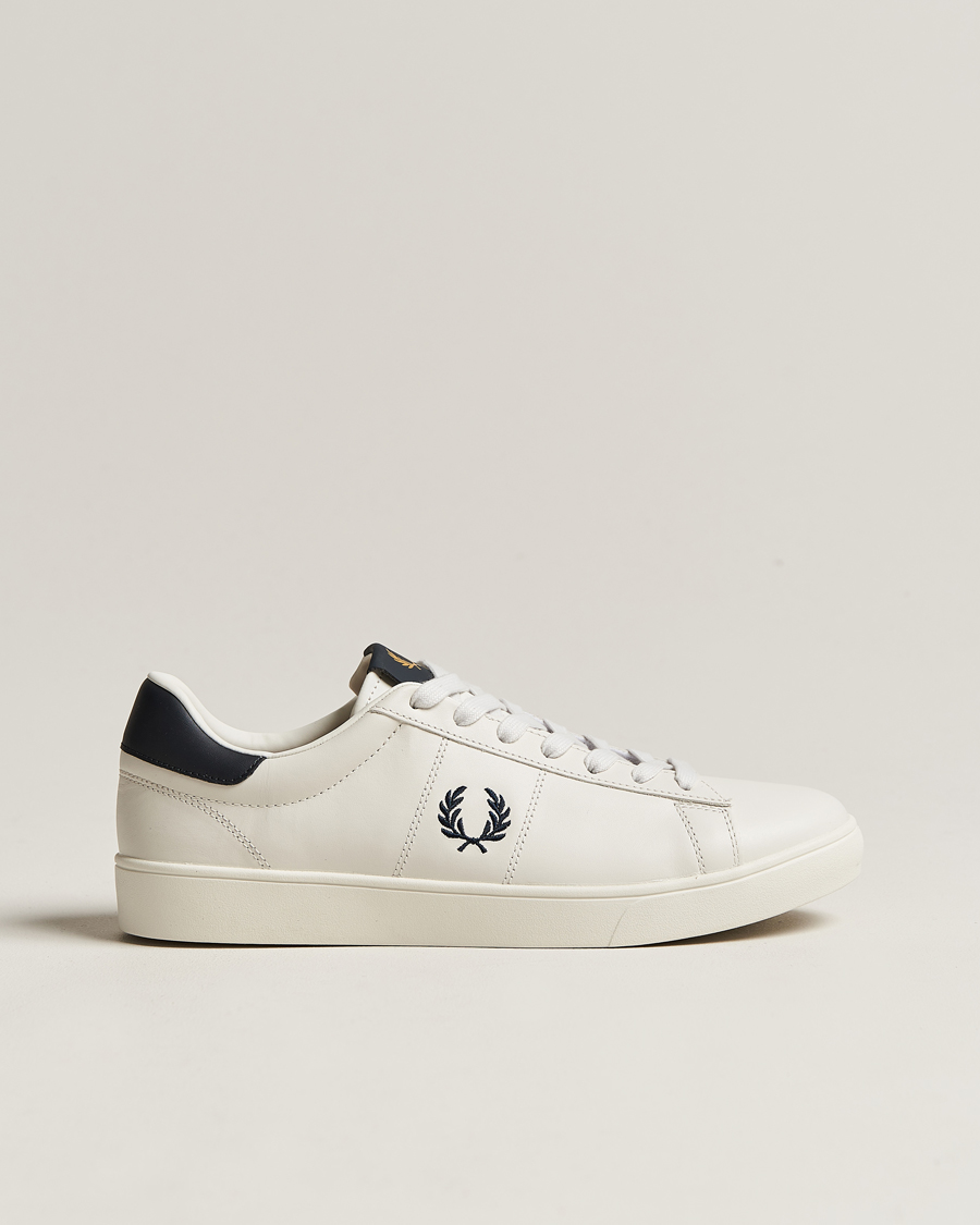 Fred Perry Spencer Leather Sneakers Porcelain/Navy