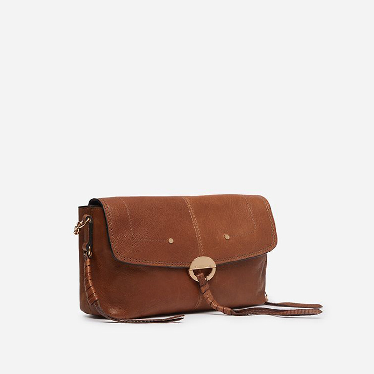 VANESSA BRUNO<br>Bolsa de ombro de couro, Othilia