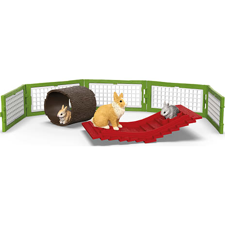 Schleich kaninbur-sæt 42728
