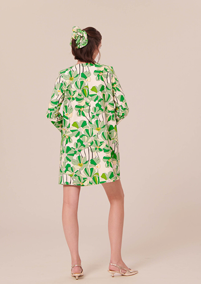 Robe Rheaverte imprimée à fleurs