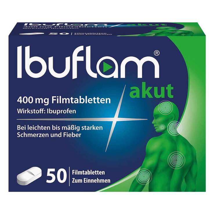 Ibuflam® akut 400 mg Filmtabletten, 50 St