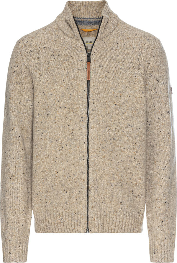 Camel Active knitted Jacket Sand