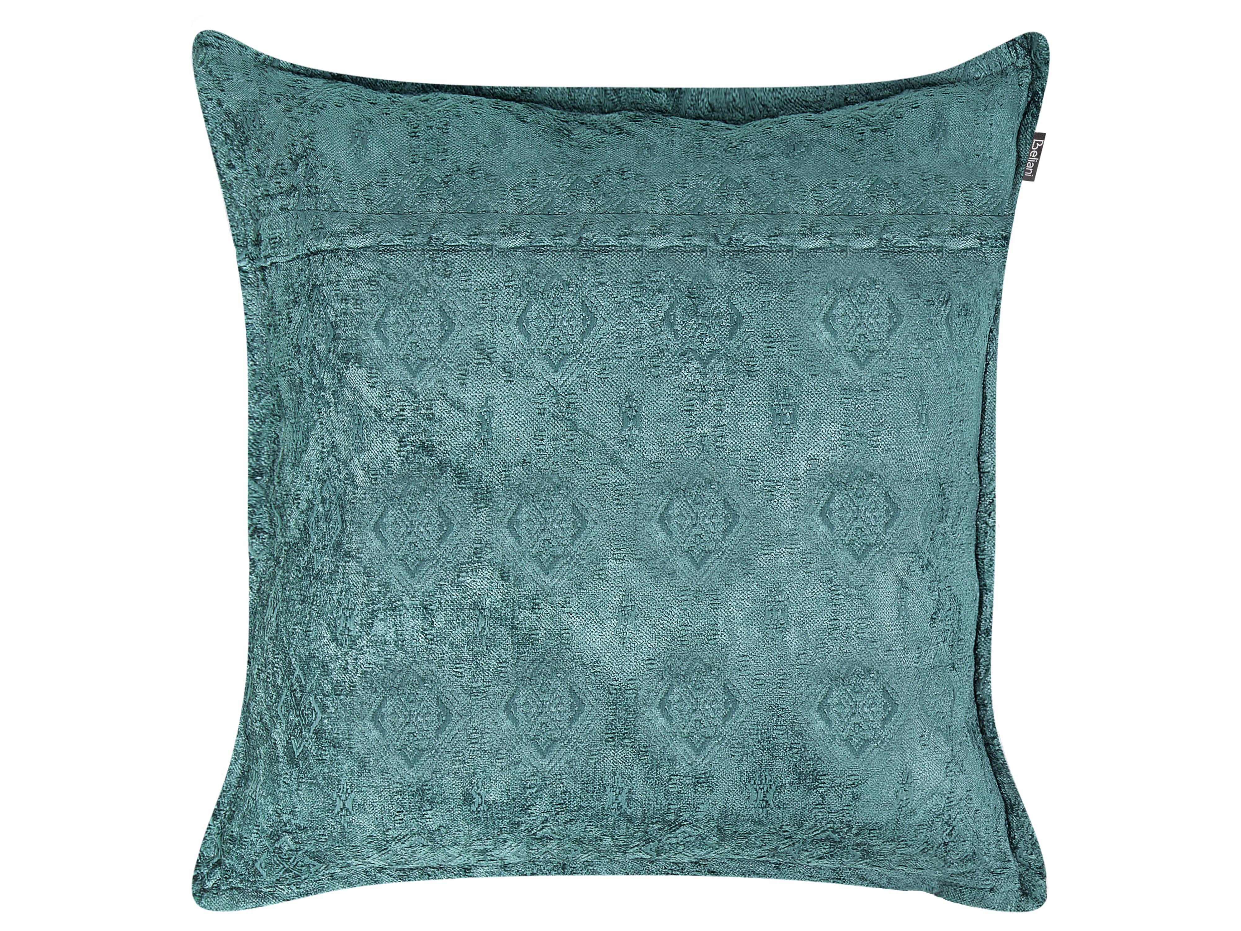 Set van 2 sierkussens VERPIS Katoen 50 x 50 cm Blauw effen
